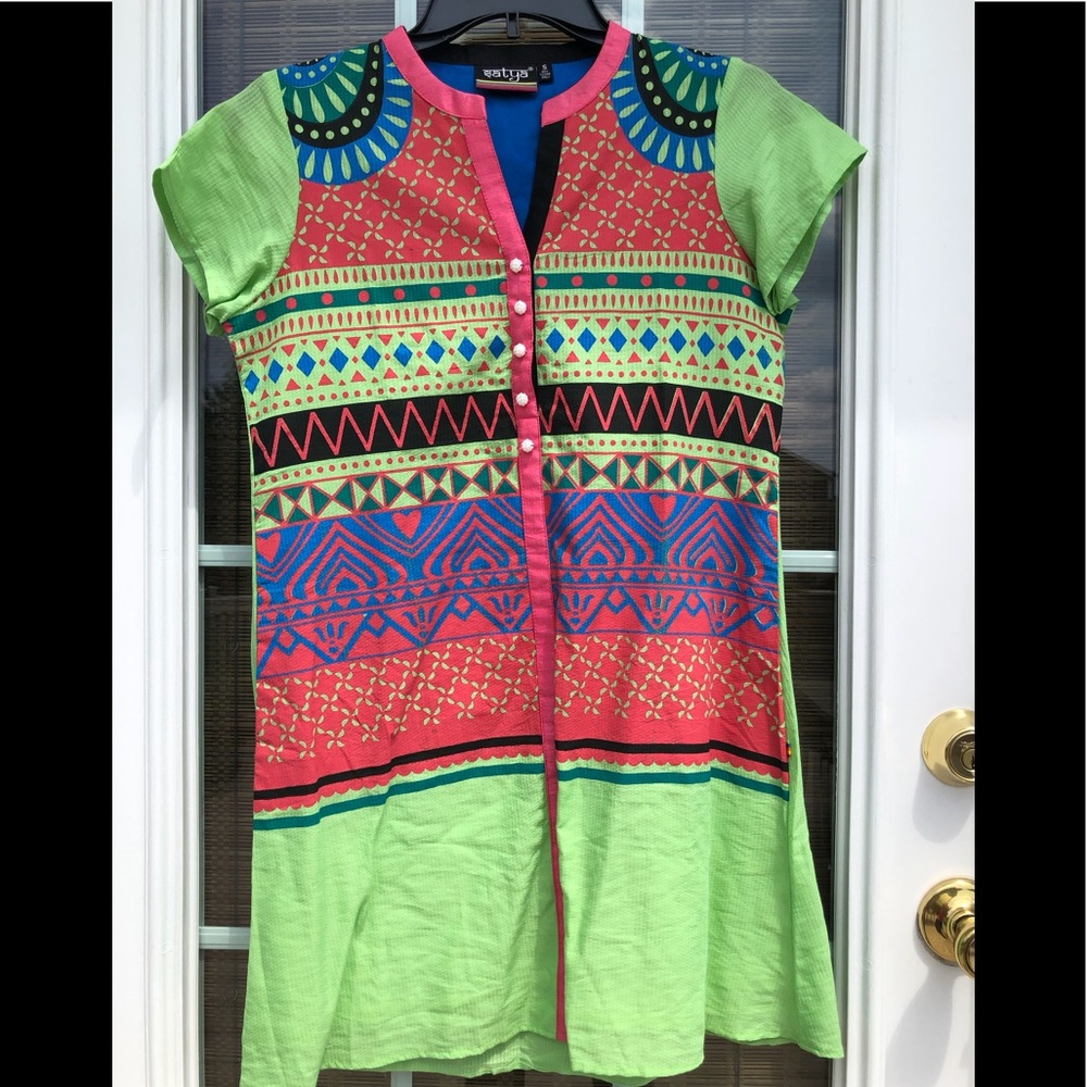 Designer Satya Patterned Kurti with lining